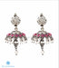 Ancient South Indian temple jewellery handcrafted earrings