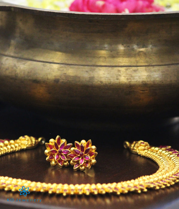 But antique Indian gold plated silver jewellery online at KO India