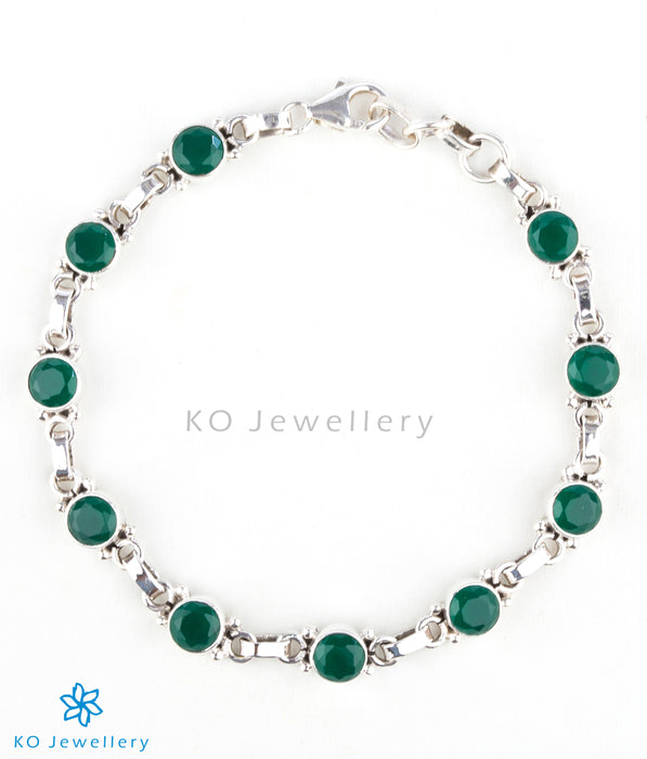 silver and semi-precious stone jewellery charm bracelets online