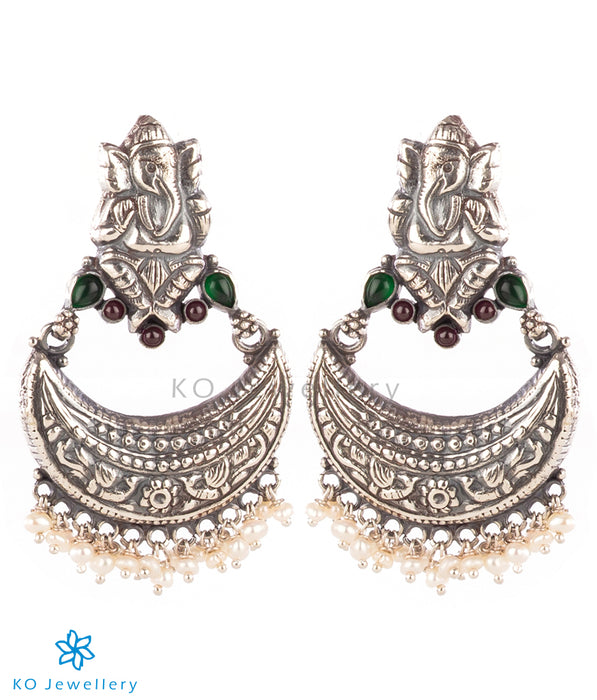 The Alampata Silver Chand Bali Earrings