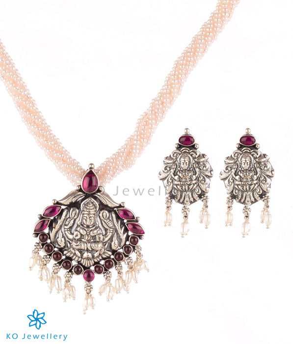 The Adi Lakshmi Silver Necklace