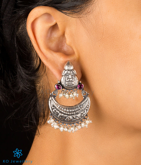 The Aparajita Silver Chand Bali Earrings