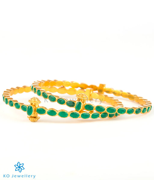 Handcrafted gold coated bangles online