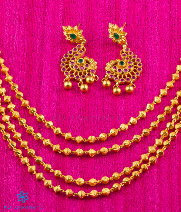 gold plated necklace set at affordable rates