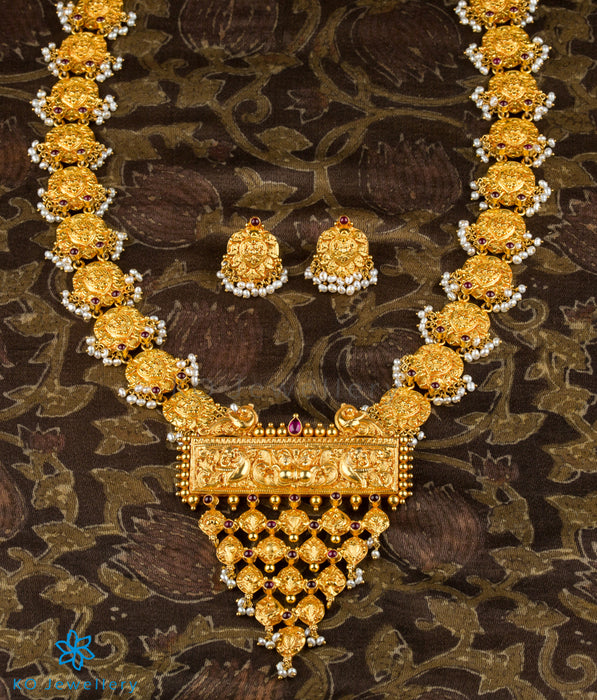 The Janya Silver Nakkasi Necklace