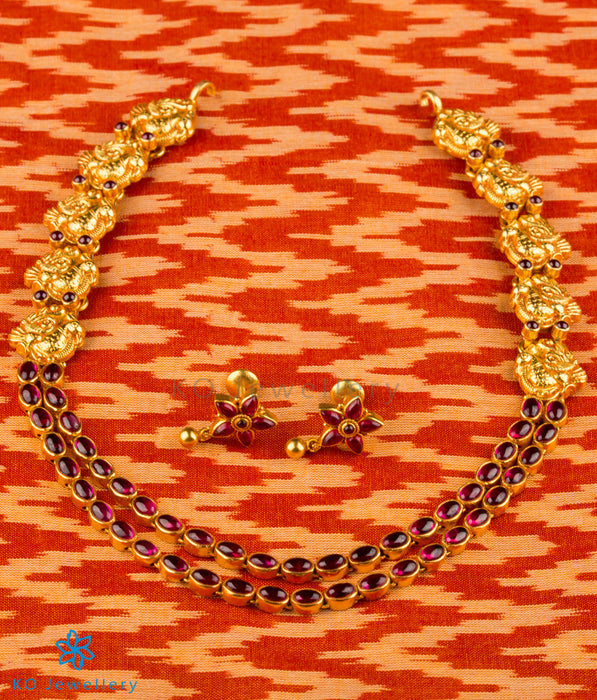 The Mayuraka Silver Peacock Necklace