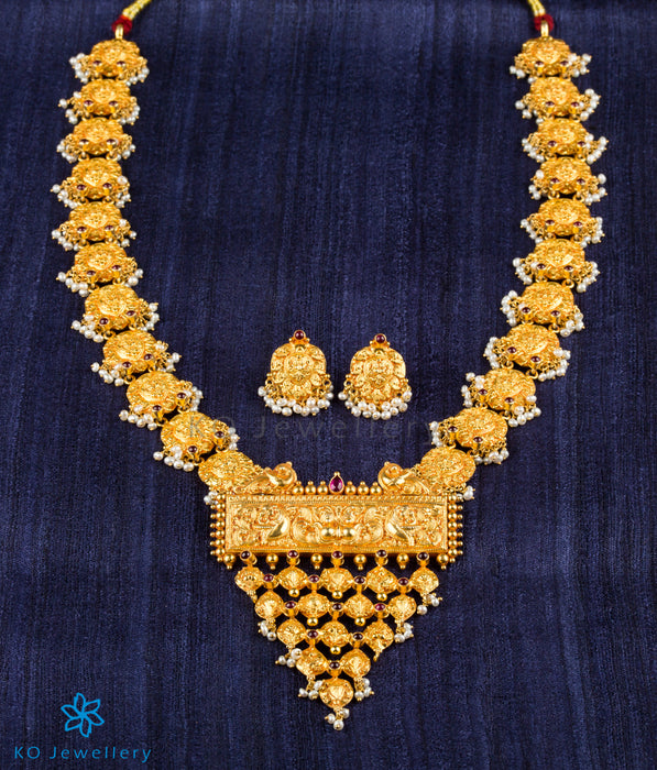 The Janya Silver Nakkasi Necklace
