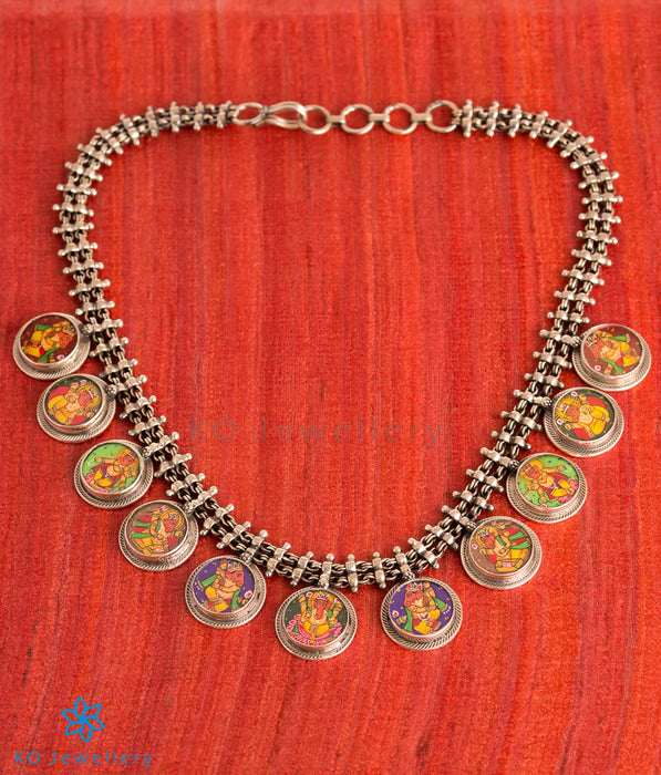 The Varaprada Silver Ganesha Necklace