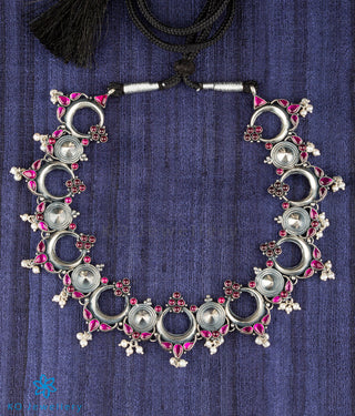 The Sarva Silver Kemp Necklace (Oxidised)
