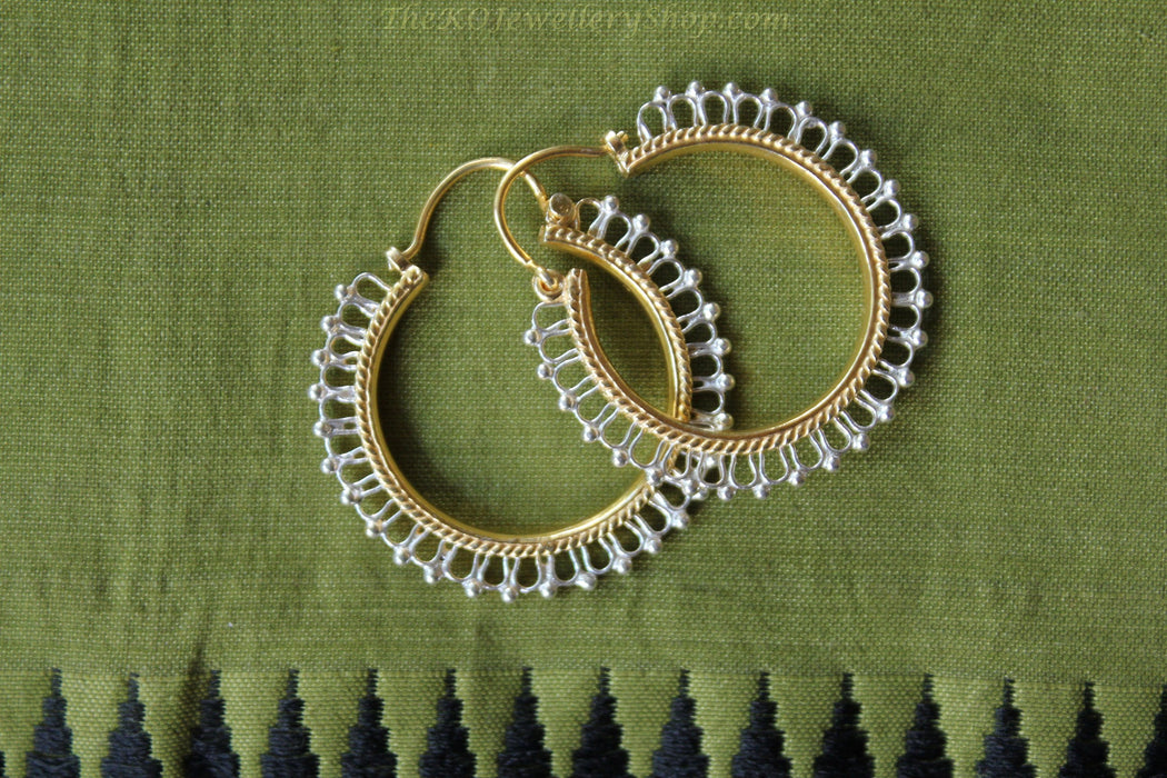 The Dhayati Hoop Earrings