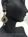 Buy online bright silver shine contemporary earring for women