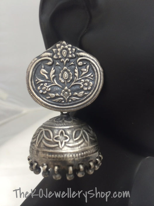 jhumkas traditional silver jewellery online