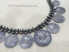 marvelous coin jewelry ethnic collection necklace silver