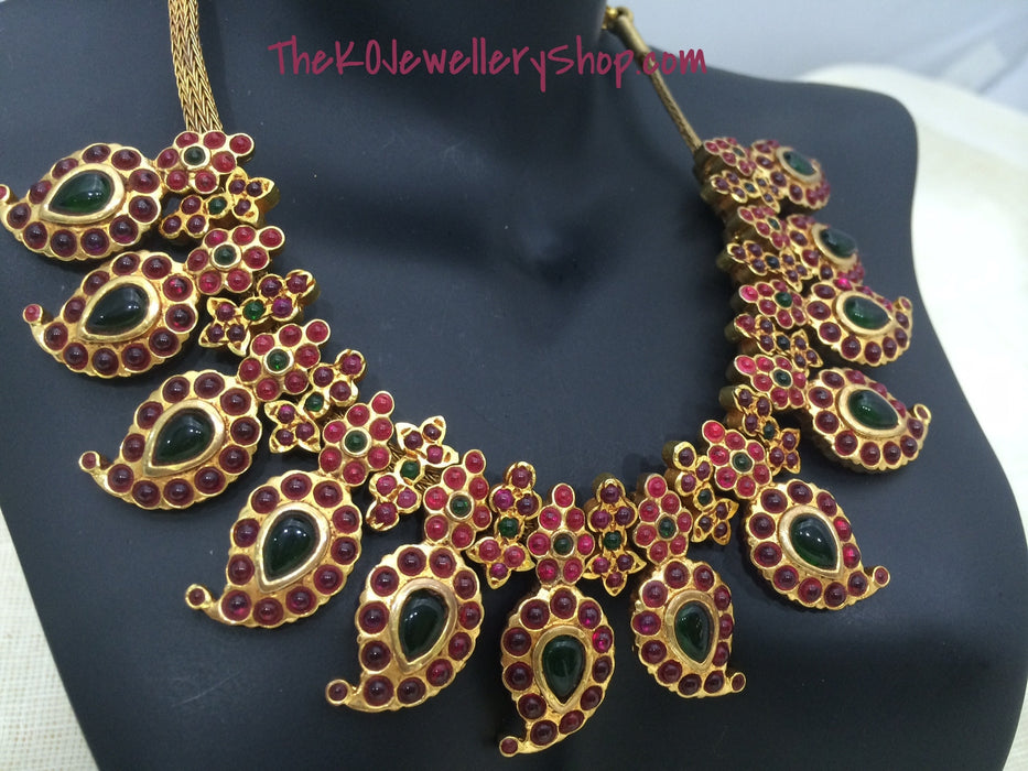 Bridal collection gold plated necklace  shop online