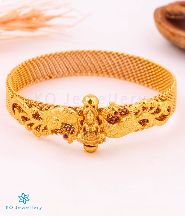 The Abhilasha Lakshmi Silver  Bracelet (Size/2.2/2.4/2.6/2.8)