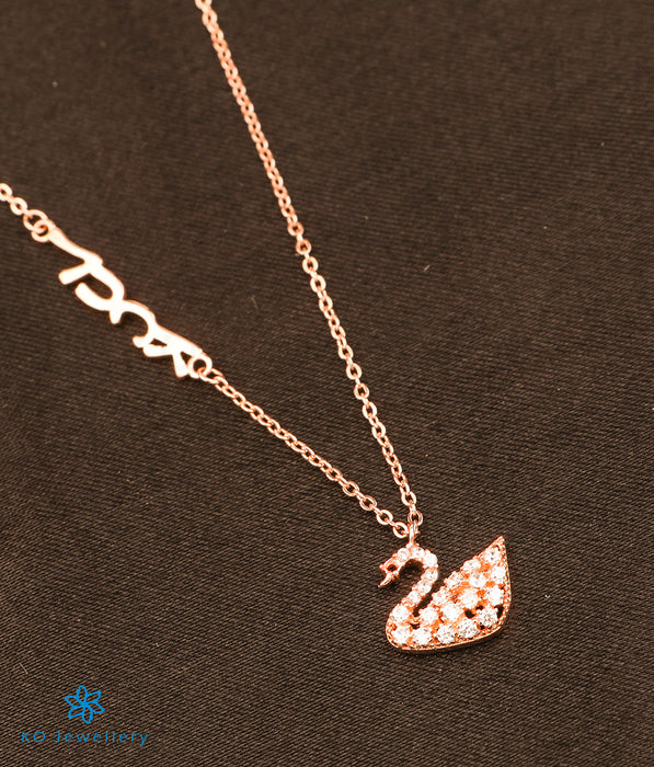The Luck Silver Rose-gold Necklace