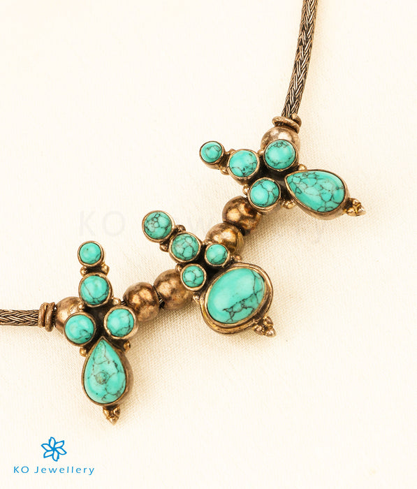 The Vaya Silver Gemstone Necklace