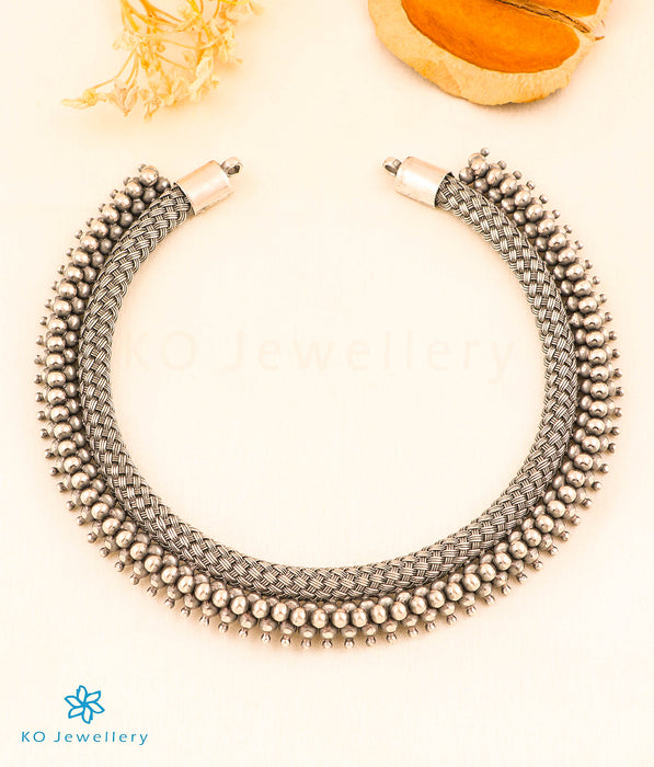 The Jivah Antique Silver Necklace