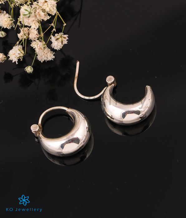 The Shining Silver Hoop Earrings (Small)