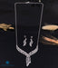 Buy alluring pure silver diamond simulant jewellery online.