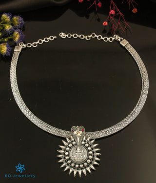 The Vineela Silver Kodava Thali Pendant (Oxidised)