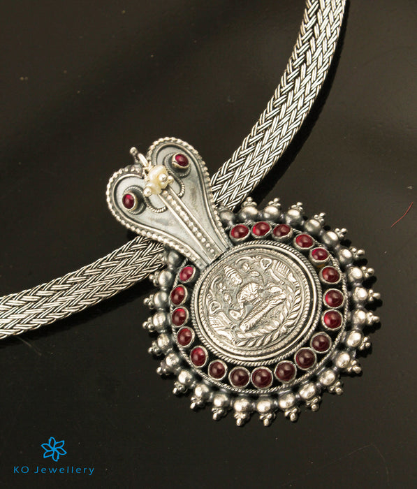 The Vijeta Silver Kodava Thali Pendant (Oxidised)