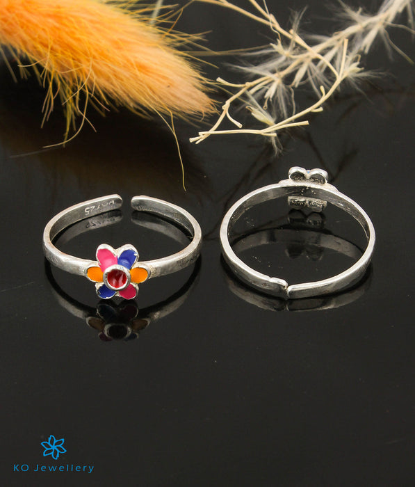 The Ginko Silver Toe-Rings