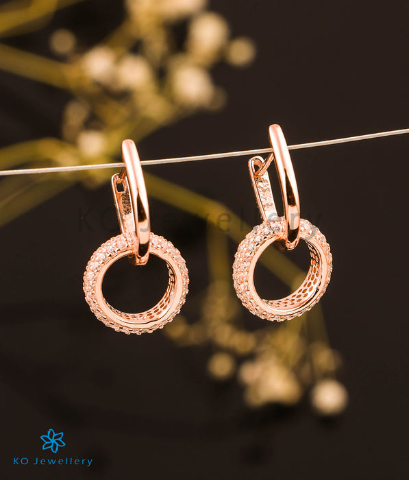 The Bijoux Silver Rosegold Hoops