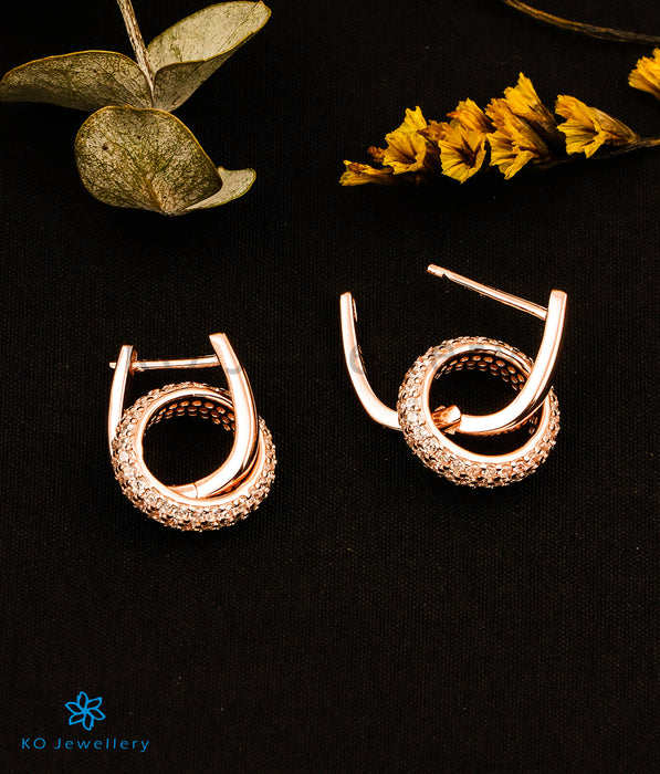 The Bijoux Silver Rosegold Hoops