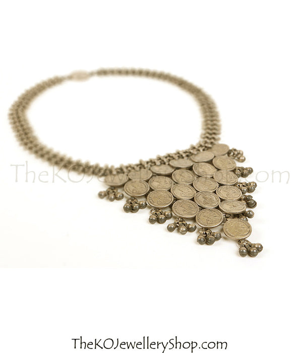 Shop online for women’s silver coin necklace jewellery