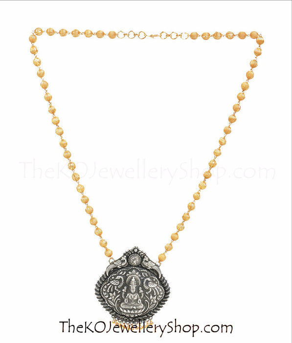 The Viroopa Silver Lakshmi Necklace