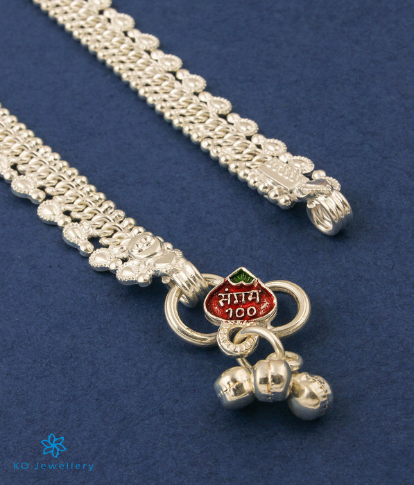 The Adweta Silver Anklets