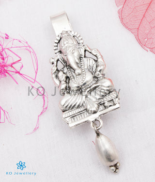 The Durja Silver Ganesha Key Chain