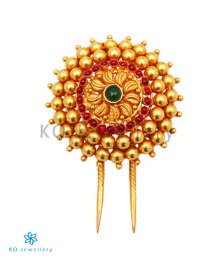 The Ahana Silver Bridal Hair Pin