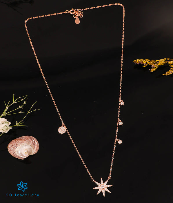 The Guiding Star Rose-gold Necklace