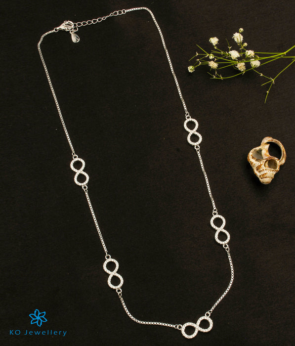The Ida Infinity Silver Necklace