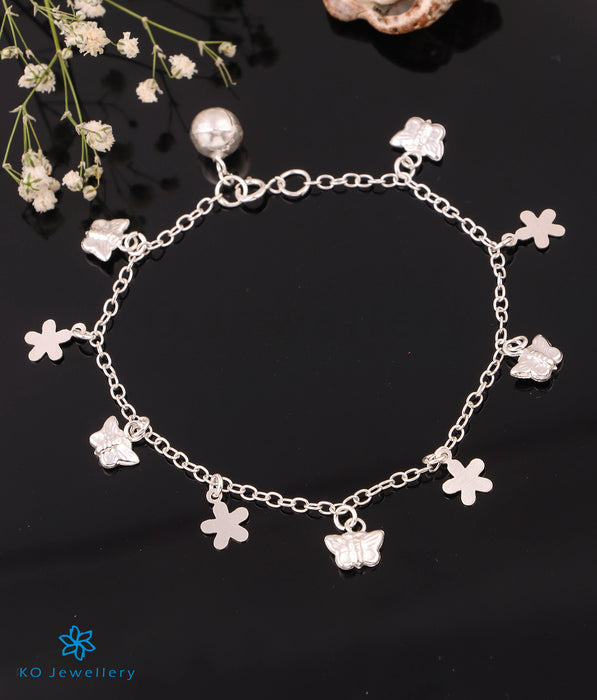 The Gardenia Silver Bracelet