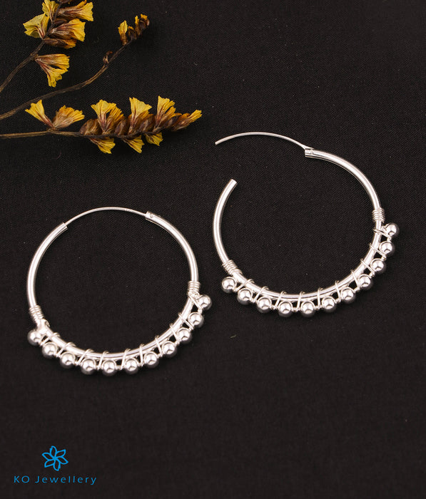The Bell Silver Hoops (Big)