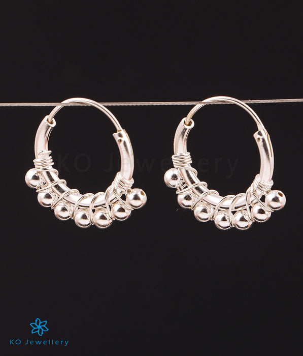 The Bell Silver Hoops (Small)
