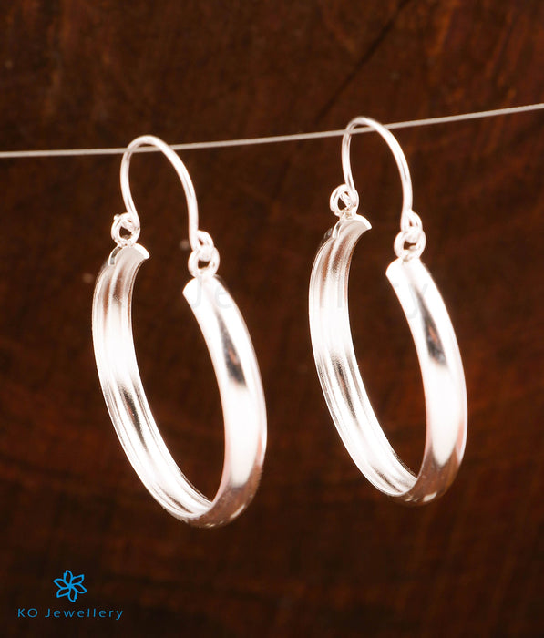 The Charming Silver Hoops