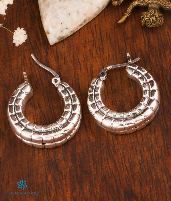 The Chunky Silver Hoops