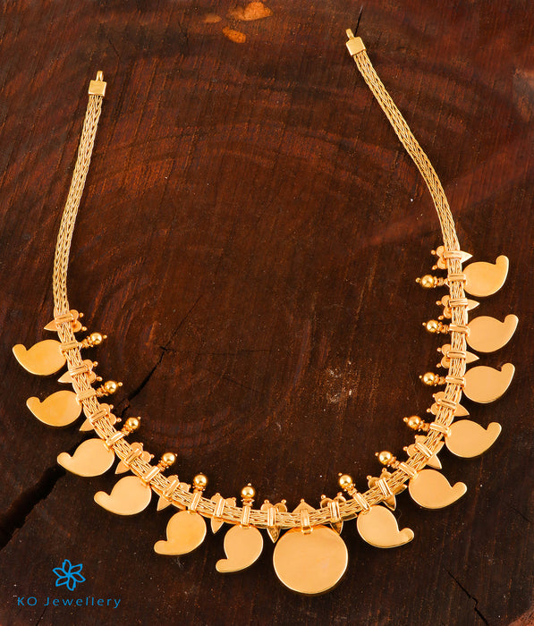 The Rohini Silver Kundan-Jadau Mango Necklace
