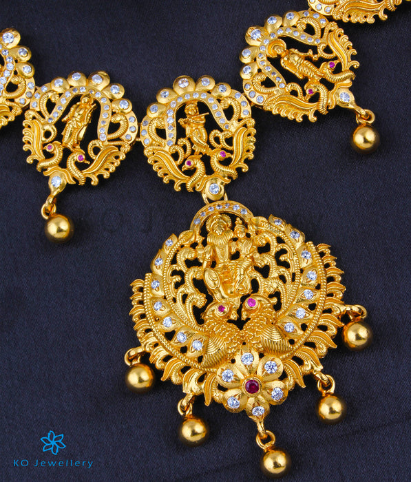 The Dashavatara Silver Necklace
