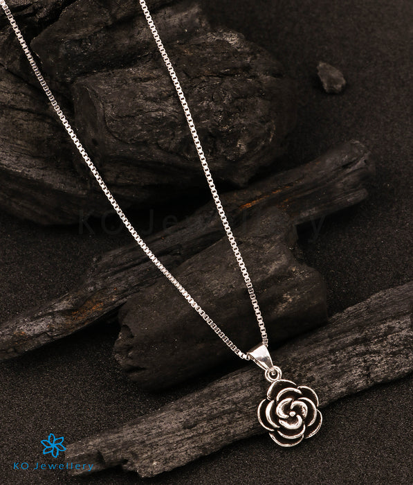 The Rose Silver Pendant
