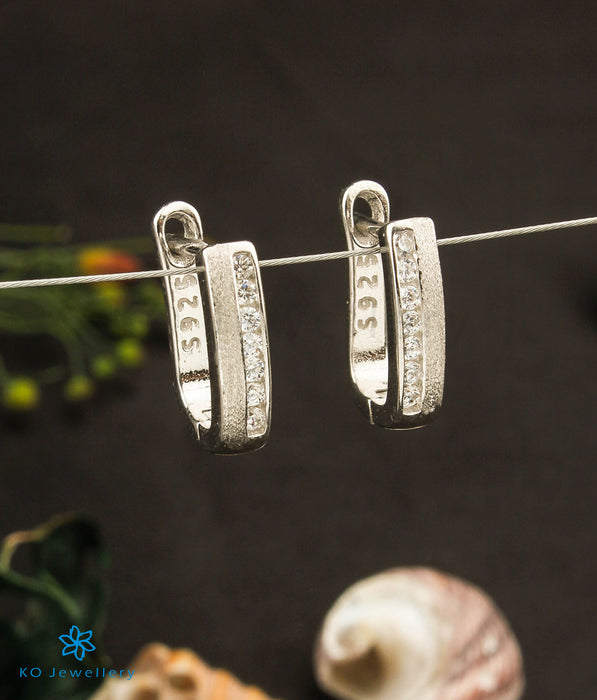 The Eliska Silver Hoop Earrings