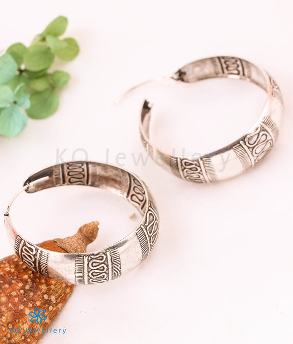 The Eclectic Silver Hoops