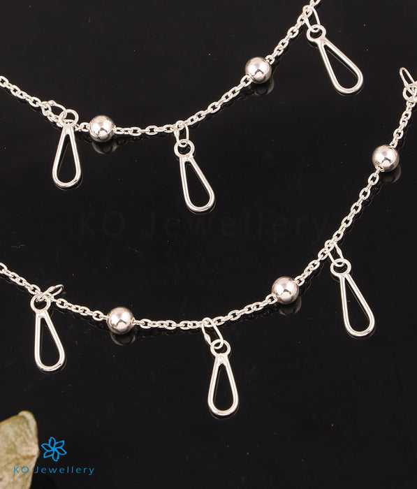 The Charmed Silver Anklets