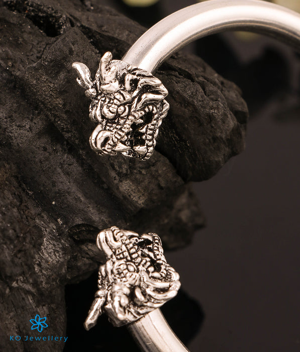 The Dragon Silver Cuff Bracelet