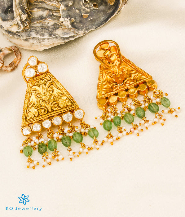 The Sukriti Silver Jadau  Necklace Set
