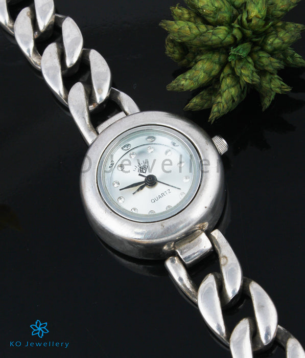 The Linked Silver Watch